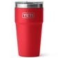 YETI Rambler 20 Oz Stackable Cup with MagSlider Lid in Rescue Red, , large