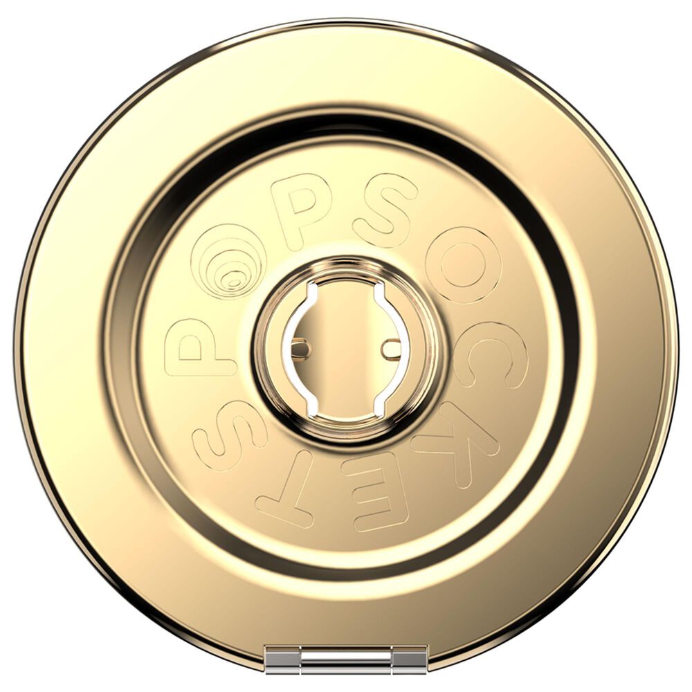 PopSockets MagSafe Circle Kick-Out PopGrip in Aluminum Radial Gold, , large