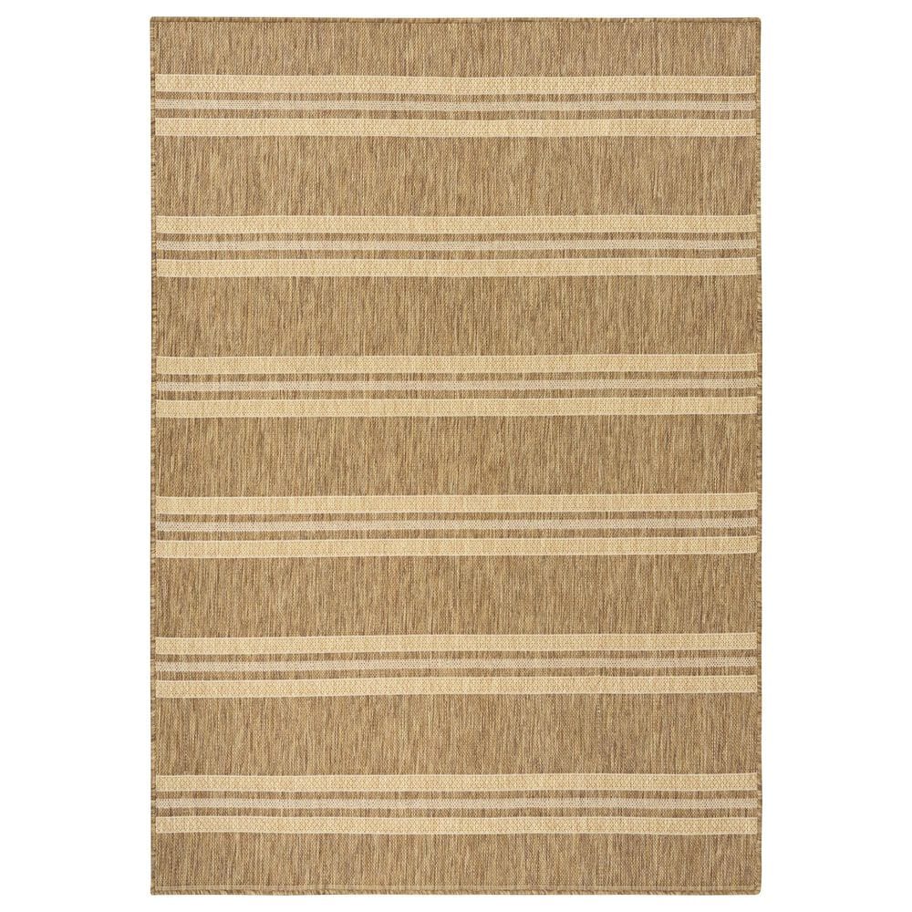 Nourison Horizon Natural 6" x 9" Indoor/Outdoor Area Rug, , large
