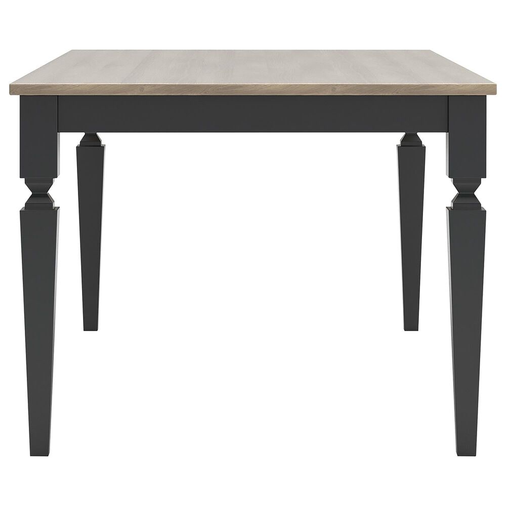 Ashley Brenkerton Rectangular Dining Table in Grayish Brown and French Black - Table Only, , large