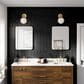 Emser Catch Glossy Black 2" x 2" Hexagon on 10" x 13" Porcelain Mosaic Sheet, , large