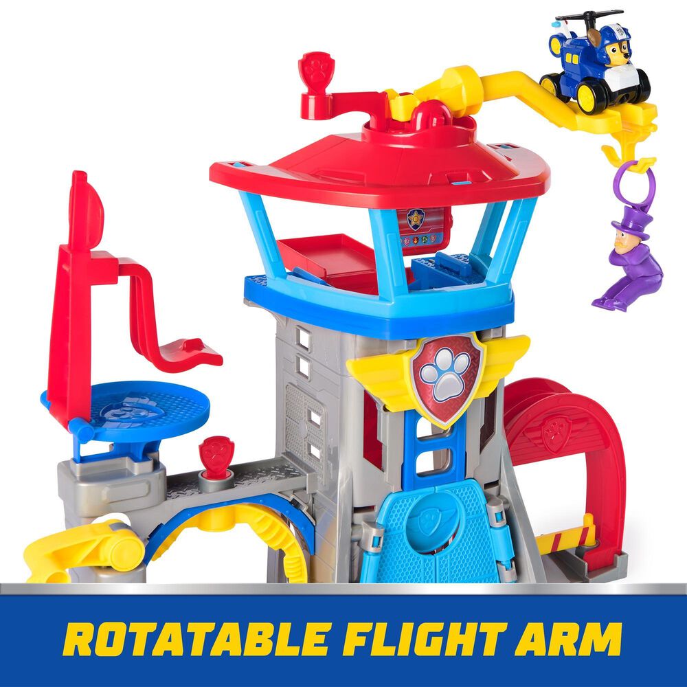 PAW Patrol Air Rescue, Pup Squad Adventure Bay Airport Playset in Multicolor, , large