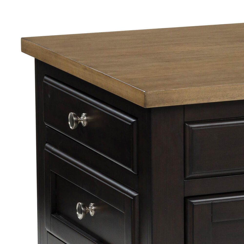 Ashley Drazmine Lift-Top Coffee Table in Brown and Dark Chocolate, , large