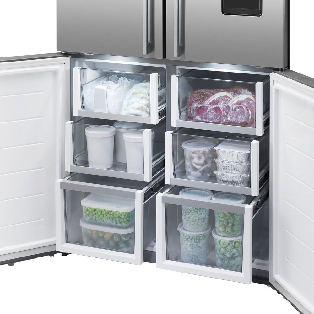 Fisher &amp; Paykel 18.9 Cu. Ft. 4-Door French Door Refrigerator in Stainless Steel, , large