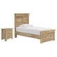 Ashley Makidern 2-Piece Twin Storage Bedroom Set with Drawer in Natural Brown, , large