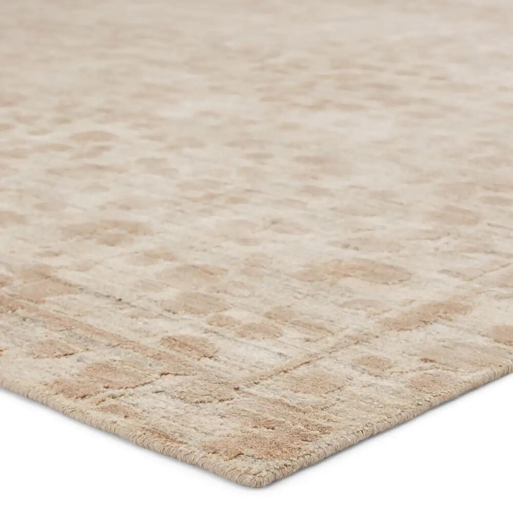 Jaipur Poetry Blossom 6&#39; x 9&#39; Tidal Foam Area Rug, , large