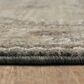 Karastan Echo Gamin 6"7" x 9"6" Grey Area Rug, , large