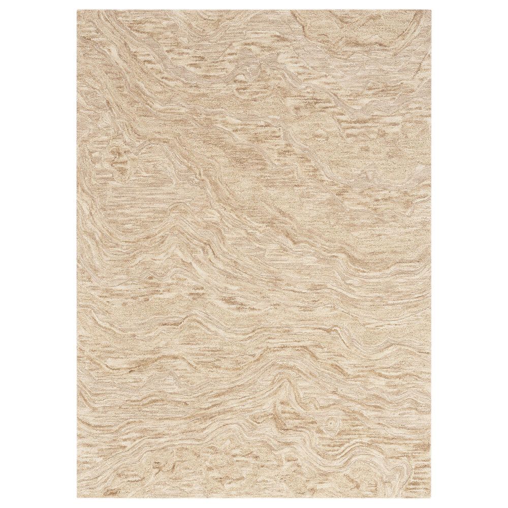 Nourison Graceful 7"9" x 9"9" Taupe Area Rug, , large