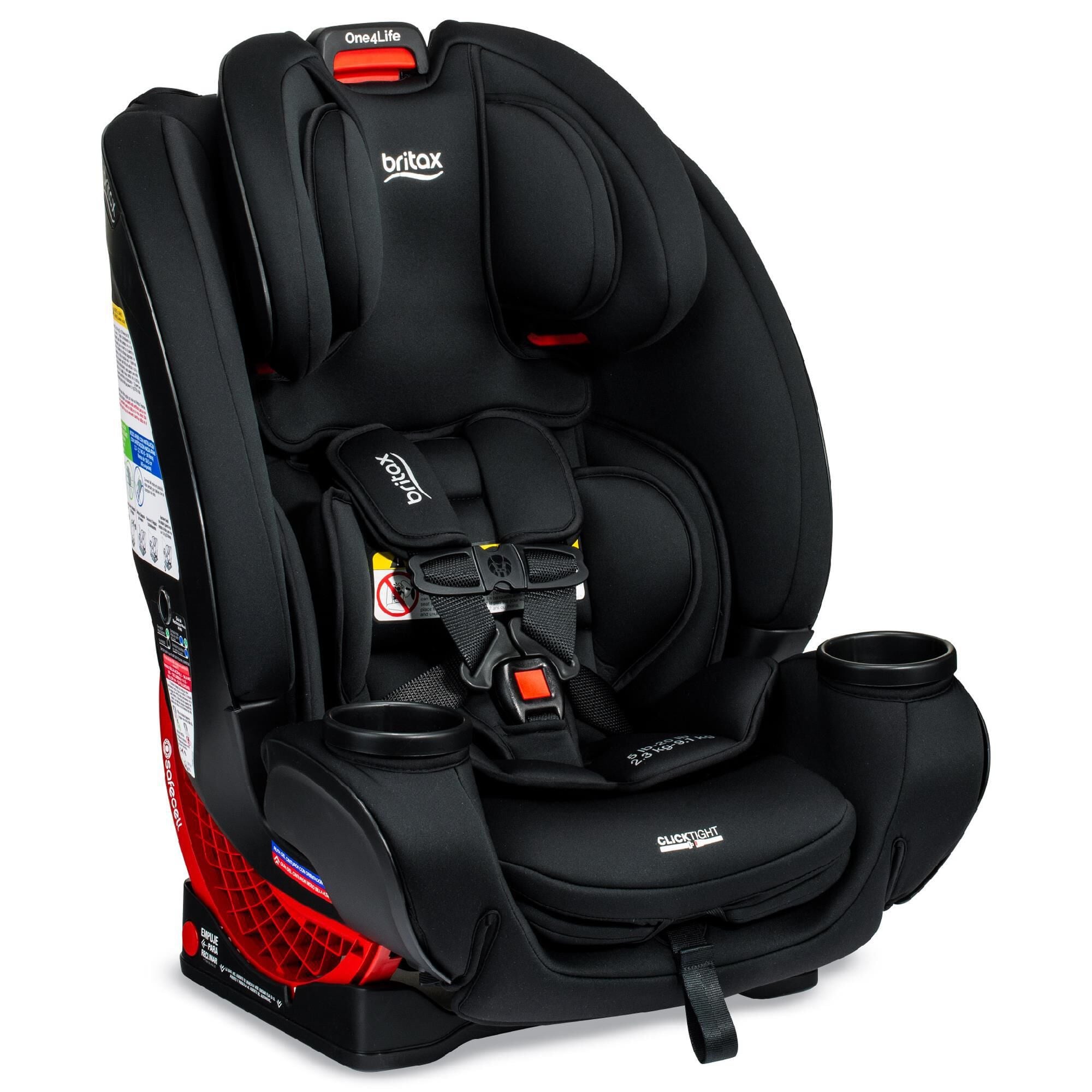 Britax Child Safety One4LIfe Convertible Car Seat in Onyx Shop NFM