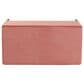 Kinfine Medium Metal Storage Bench in Blush, , large