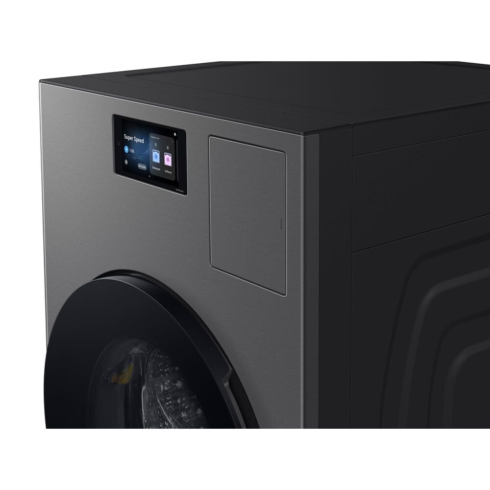 Samsung 5.3 Cu Ft. Bespoke AI Vented Laundry Combo All-in-One Ultra Capacity Washer and Electric Dryer with AI Home in Dark Steel, , large