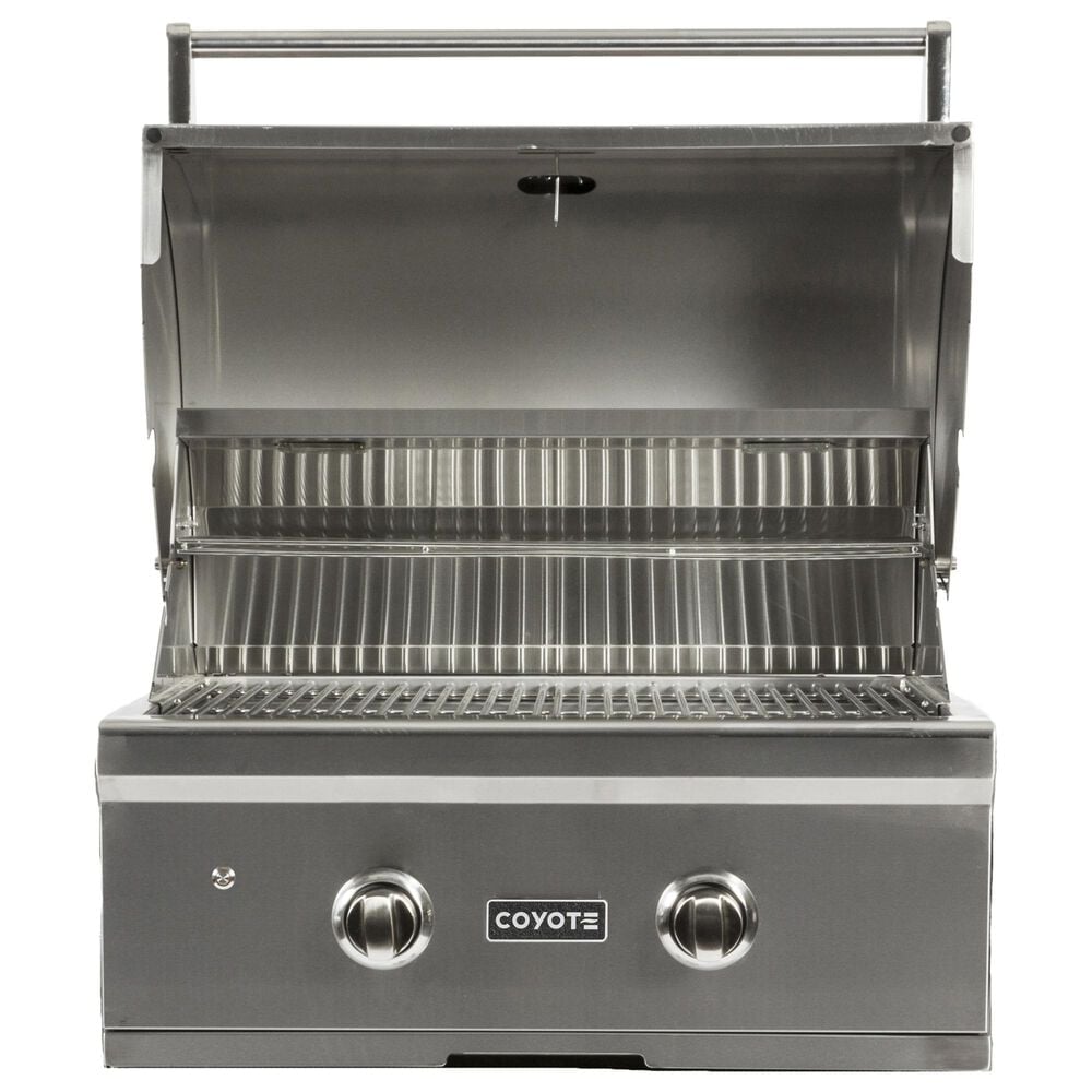Coyote Outdoor 28" Freestanding Natural Gas Grill in Stainless Steel, , large