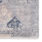 Jaipur Ballad Rune 3" x 10" Orion Blue Runner, , large