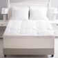Allied Home Twin Feather Mattress Topper in White, , large