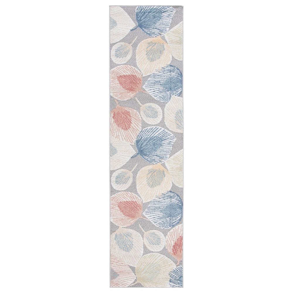 Safavieh Sarasota 2"3" x 9" Beige and Grey Indoor/Outdoor Runner, , large