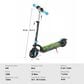 HOMLUX Kids Electric Scooter with 7" Tires in Blue, , large