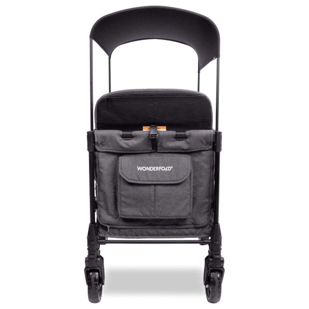 Wonderfold Elite Pro 4-Seater Stroller Wagon in Charcoal Gray, , large