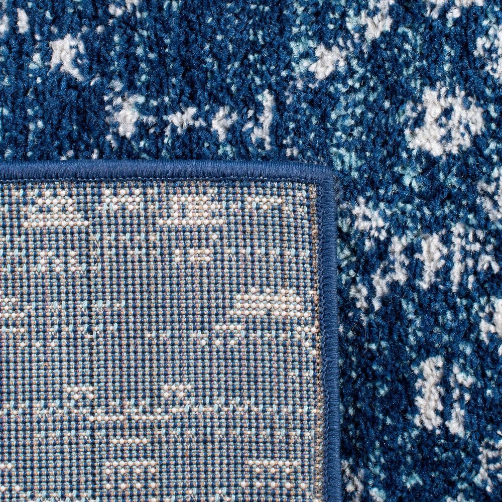 Safavieh Tulum 2&#39; x 8&#39; Blue and Ivory Runner, , large