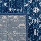 Safavieh Tulum 2" x 8" Blue and Ivory Runner, , large