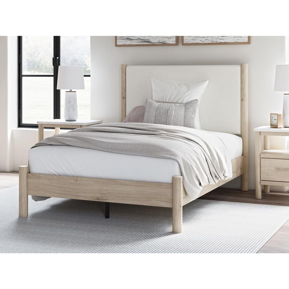 Ashley Cadmori Full Platform Bed and Nightstand, , large