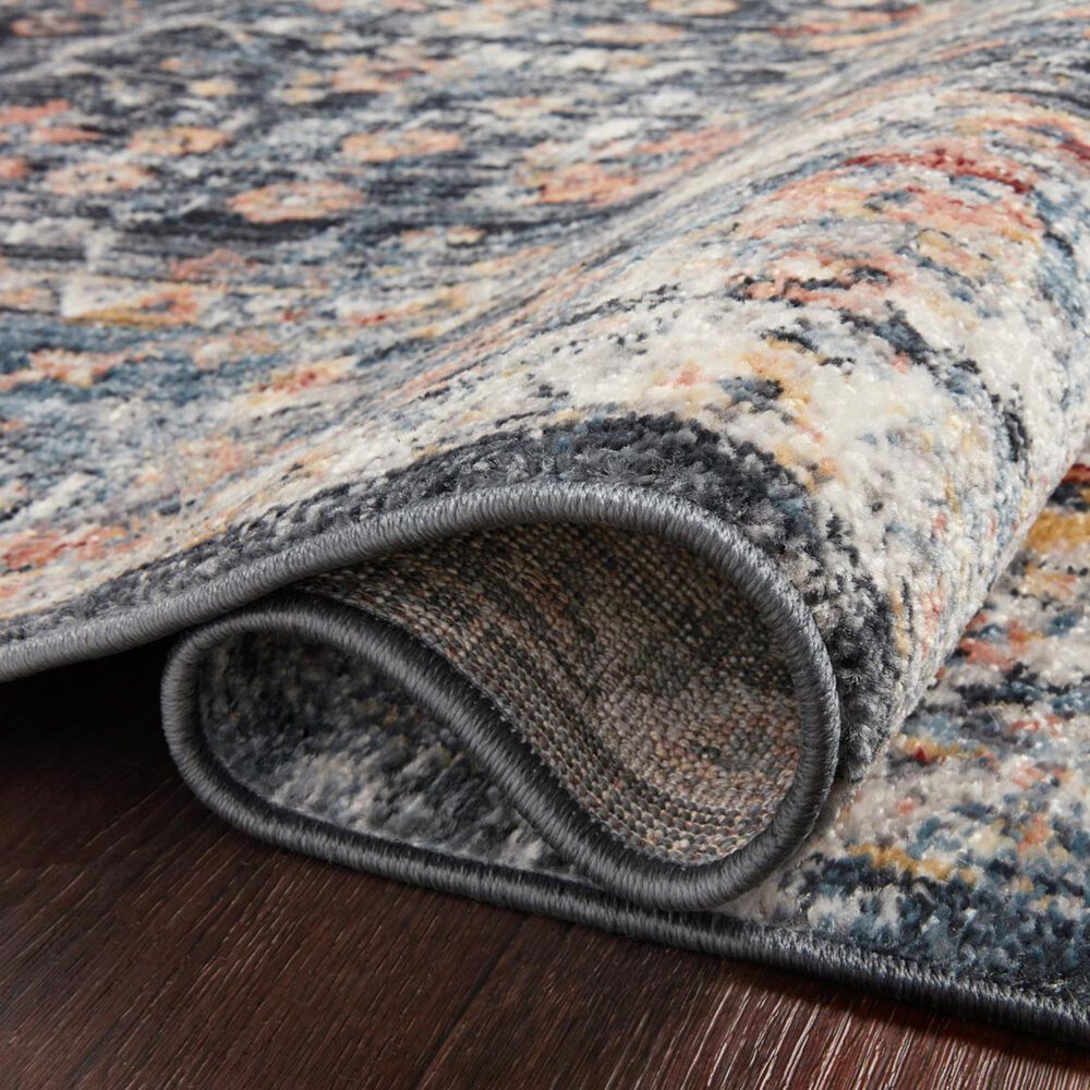 Loloi II Cassandra 2&#39;6&quot; x 4&#39; Blue and Multicolor Area Rug, , large