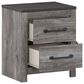Ashley Bronyan 4-Piece King Bedroom Set in Dark Gray, , large