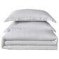 Pem America Brooklyn Loom 3-Piece Full/Queen Linen Duvet Set in Platinum, , large