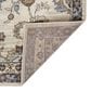 Amer Rugs Jordan 2"7" x 10" Ivory and Charcoal Runner, , large