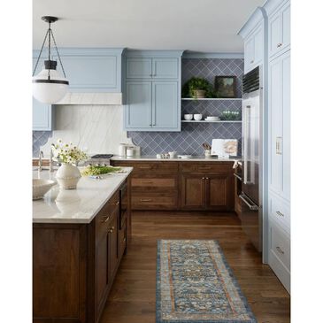 Rifle Paper Co. x Loloi Palais 2"6" x 7"6" Navy Runner, , large