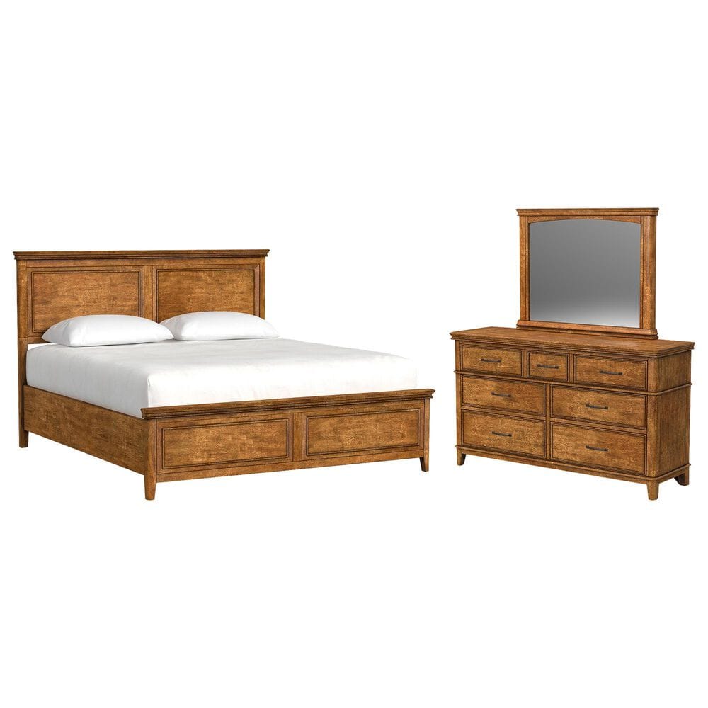 A-America Bandalier 3-Piece Queen Bedroom Set in Warm Russet, , large