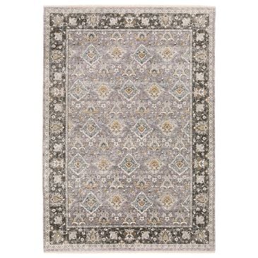 Oriental Weavers Maharaja Serbia 91E 9"10" x 12"10" Grey Area Rug, , large