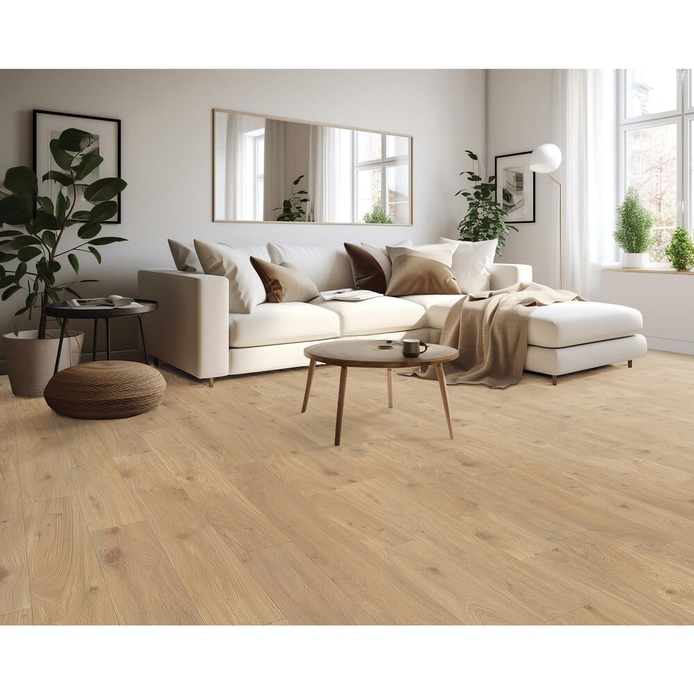 Mohawk Gardenia Lake Beach Blonde Oak 7.5&quot; x 54&quot; Laminate, , large