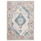 Safavieh Aria ARA116A 4" x 6" Blue and Ivory Area Rug, , large