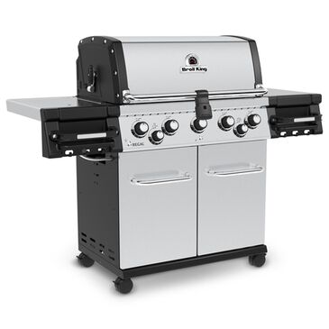 Broil King Regal S 590 Pro Liquid Propane Gas Grill in Stainless Steel, , large