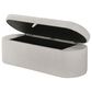 Crown Mark Philipa Storage Bench in Oatmeal, , large