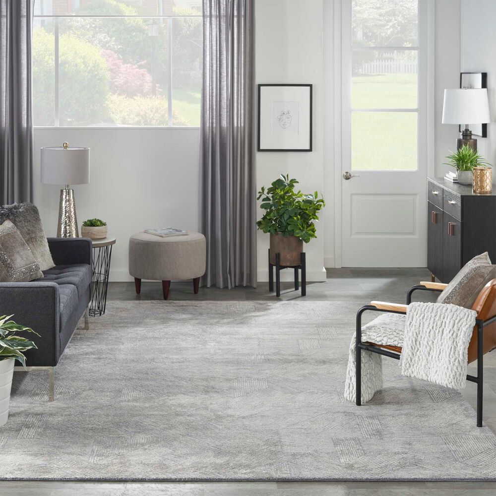 Nourison Ma30 Star 7&#39;9&quot; x 9&#39;9&quot; Slate Area Rug, , large