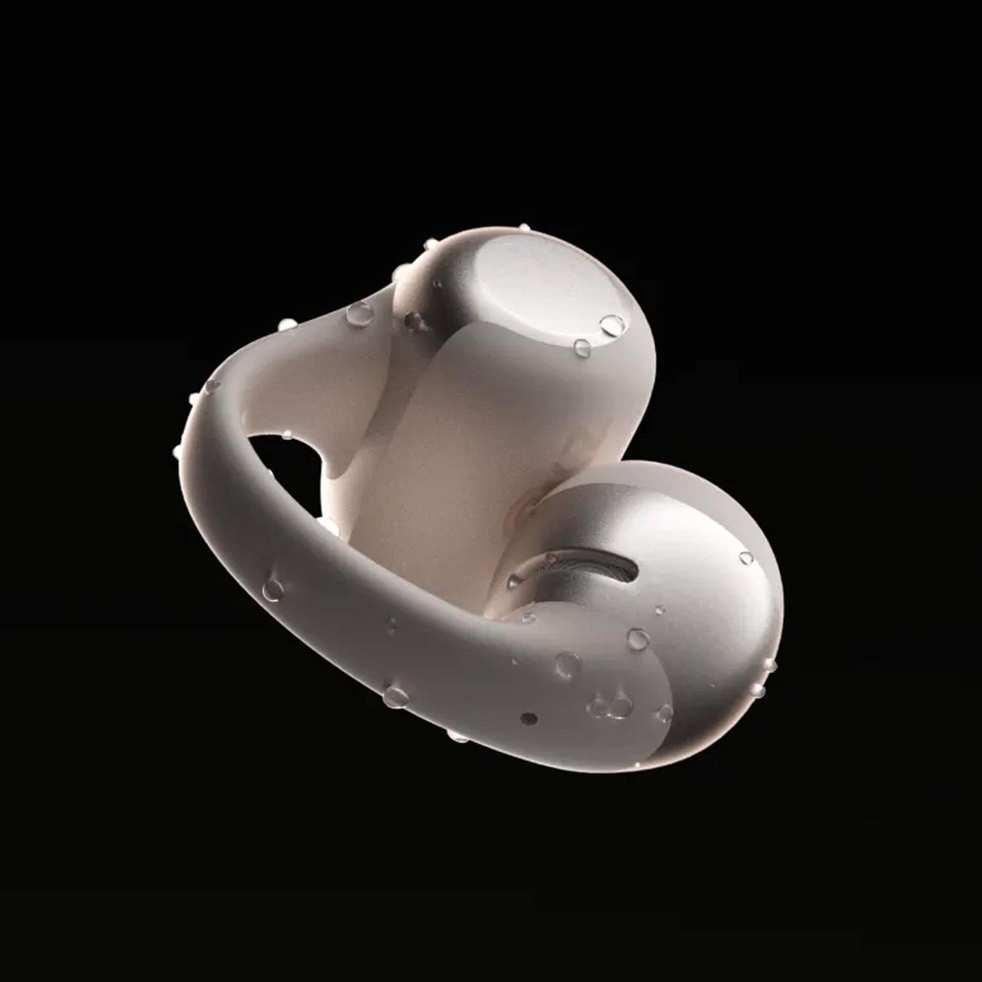 Shokz OpenDots One Open-Ear Clip-On True Wireless Earbuds in Grey