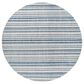 Surya Eagean EAG-2337 Navy, Light Blue, Blue and White 6"7" Round Indoor/Outdoor Area Rug, , large