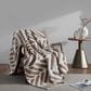 Sunday Citizen Tulum 52" x 75" Throw in Biscotti and Off White, , large