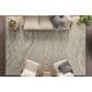 Nourison Graceful 3"9" x 5"9" Gray Area Rug, , large