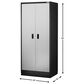 Gladiator Premier 84" Tall Cabinet in Silver Tread, , large