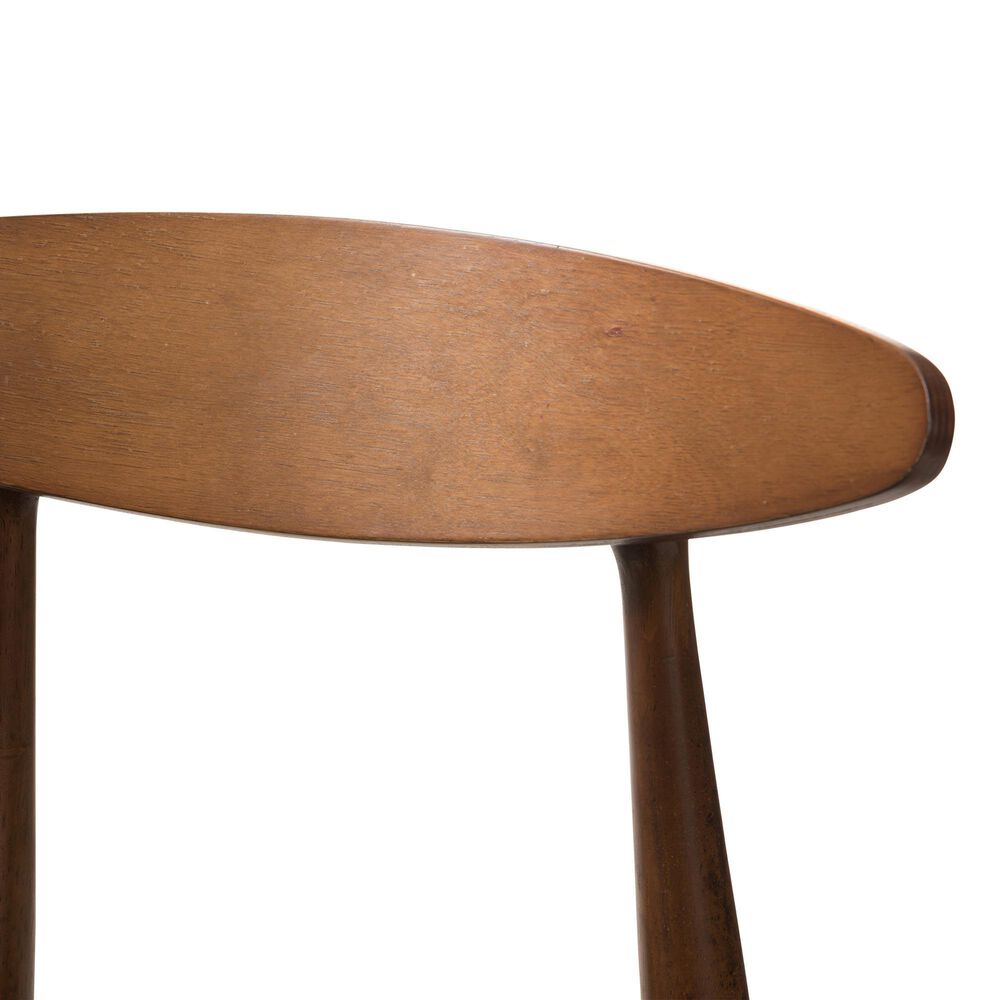 Baxton Studio Flora Counter Stool in Walnut (Set of 2), , large
