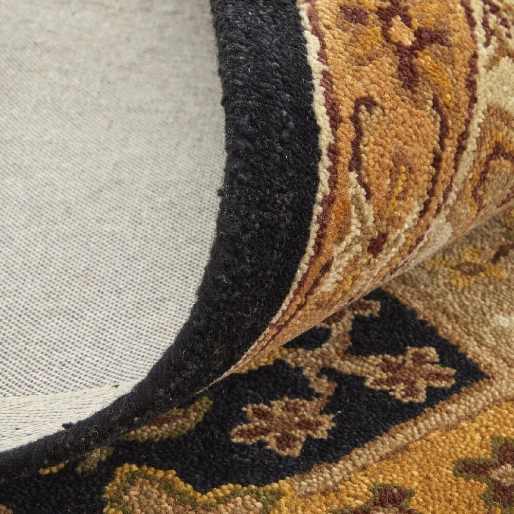 Feizy Rugs Wagner Black and Multicolor 5&#39; x 8&#39; Area Rug, , large