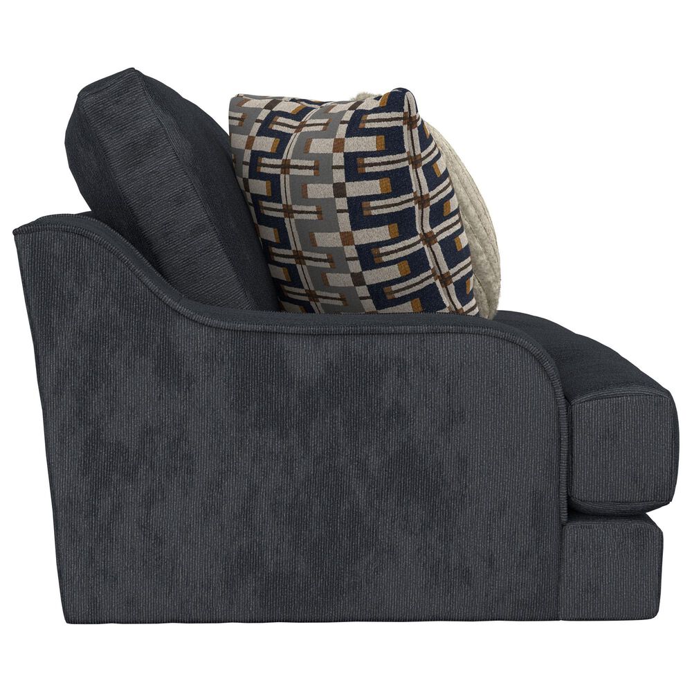 Jackson Furniture Olympus Stationary Loveseat in Sapphire, , large