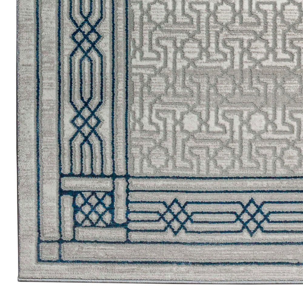 Radici USA Davide Southwestern 5&#39;3&quot; x 7&#39;3&quot; Blue Area Rug, , large