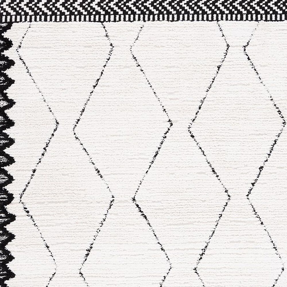 Safavieh Marrakesh MRK536A 4&#39; x 6&#39; Ivory and Anthracite Area Rug, , large