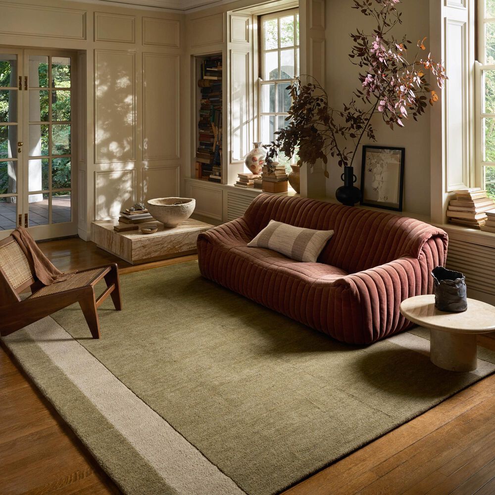 Loloi Craven Light Olive and Oatmeal 5' x 7'6" Area Rug, , large