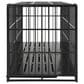 HOMLUX 61" Extra Large Heavy Duty Metal Dog Crate for Large Dogs in Black, , large