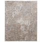 Feizy Laina Geometric 7"10" x 9"6" Beige and Gray Area Rug, , large