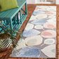 Safavieh Sarasota 2"3" x 9" Beige and Grey Indoor/Outdoor Runner, , large